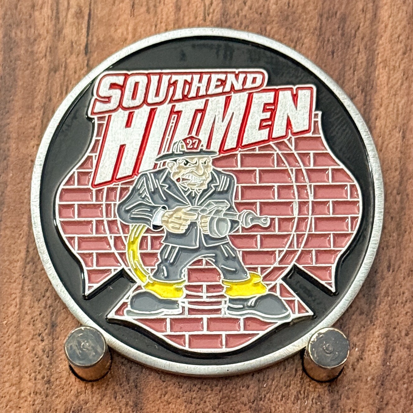 Southend Hitmen Station 27 Firefighter Collectible Challenge Coin 1#40 Southend Hitmen Station 27 Firefighter Collectible Challenge Coin 1#40