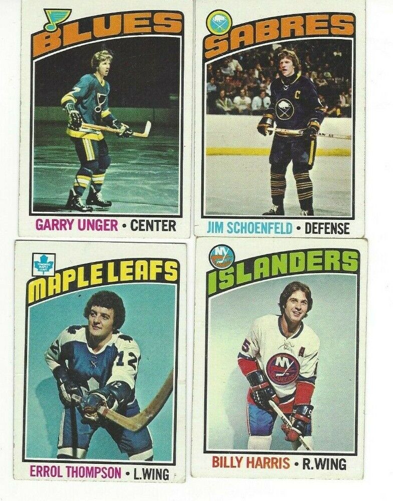  1976-77 Topps #252 Billy Harris New York Islanders