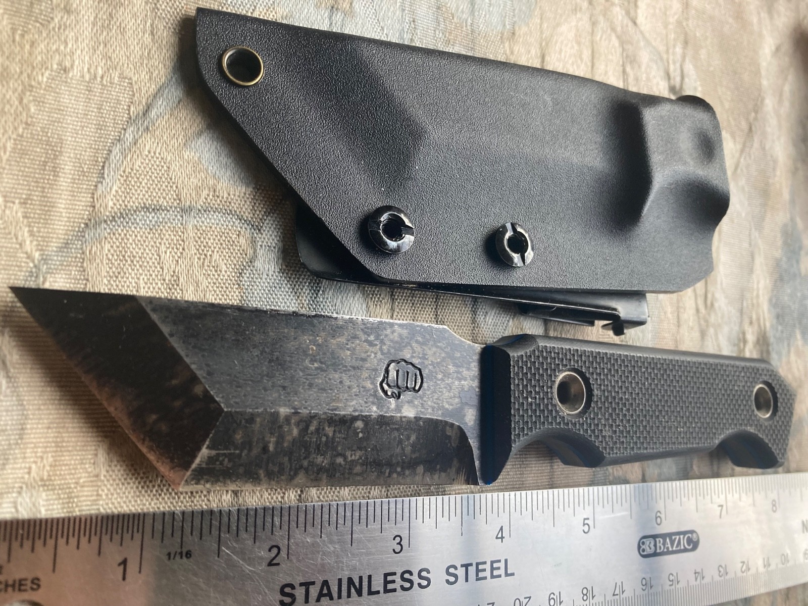 Custom Made Tanto Blade Fighting Knife π Custom Made Tanto Blade Fighting Knife π