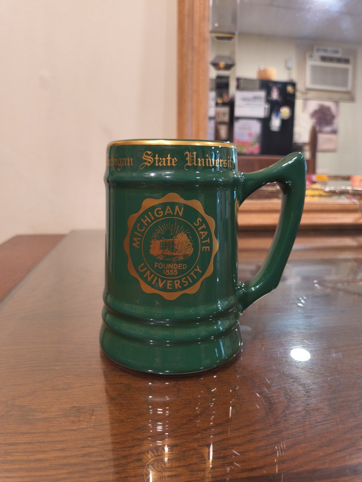Michigan State College 1953 Vintage Beer Stein Mug MSU Spartans Michigan State College 1953 Vintage Beer Stein Mug MSU Spartans