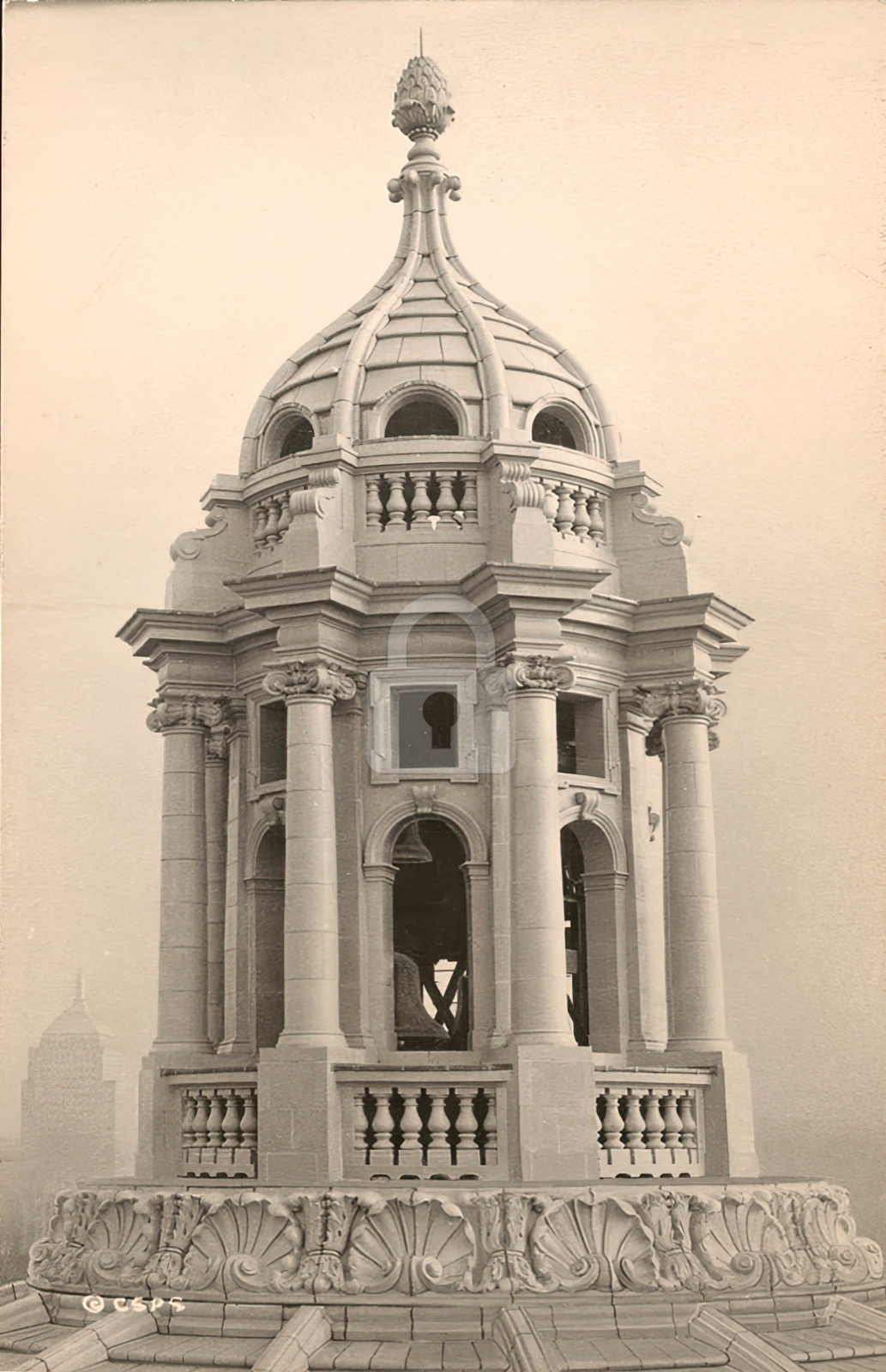 Cupola, First Church of Christ Scientist, Boston MA 1951 RPPC Postcard Copy Cupola, First Church of Christ Scientist, Boston MA 1951 RPPC Postcard Copy
