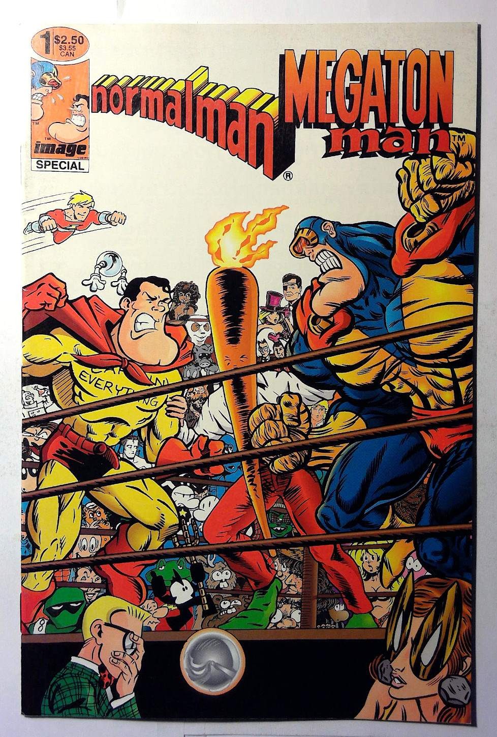 Normalman - Megaton Man Special #1 (1994) Image Comics 1st Print Comic Book Normalman - Megaton Man Special #1 (1994) Image Comics 1st Print Comic Book