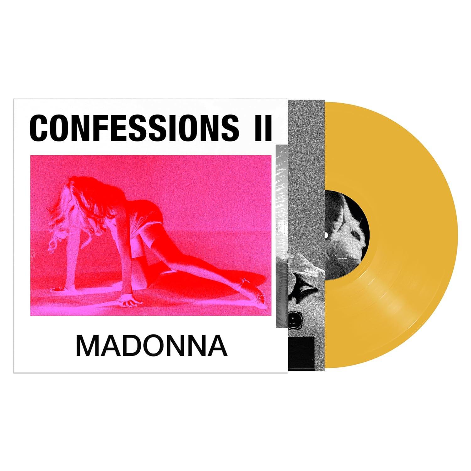 Madonna Confessions II Exclusive Yellow Vinyl LP Record Poster Inner Sleeve Madonna Confessions II Exclusive Yellow Vinyl LP Record Poster Inner Sleeve