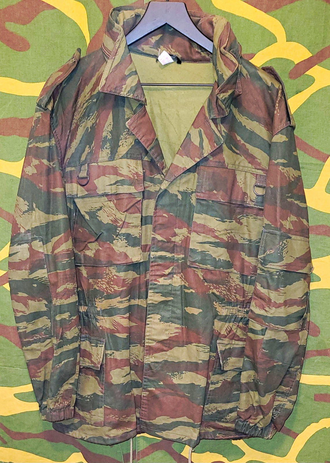 Croatian Police Policija MUP Tiger Stripe Jacket Size 50 Croatian War Yugoslav Croatian Police Policija MUP Tiger Stripe Jacket Size 50 Croatian War Yugoslav