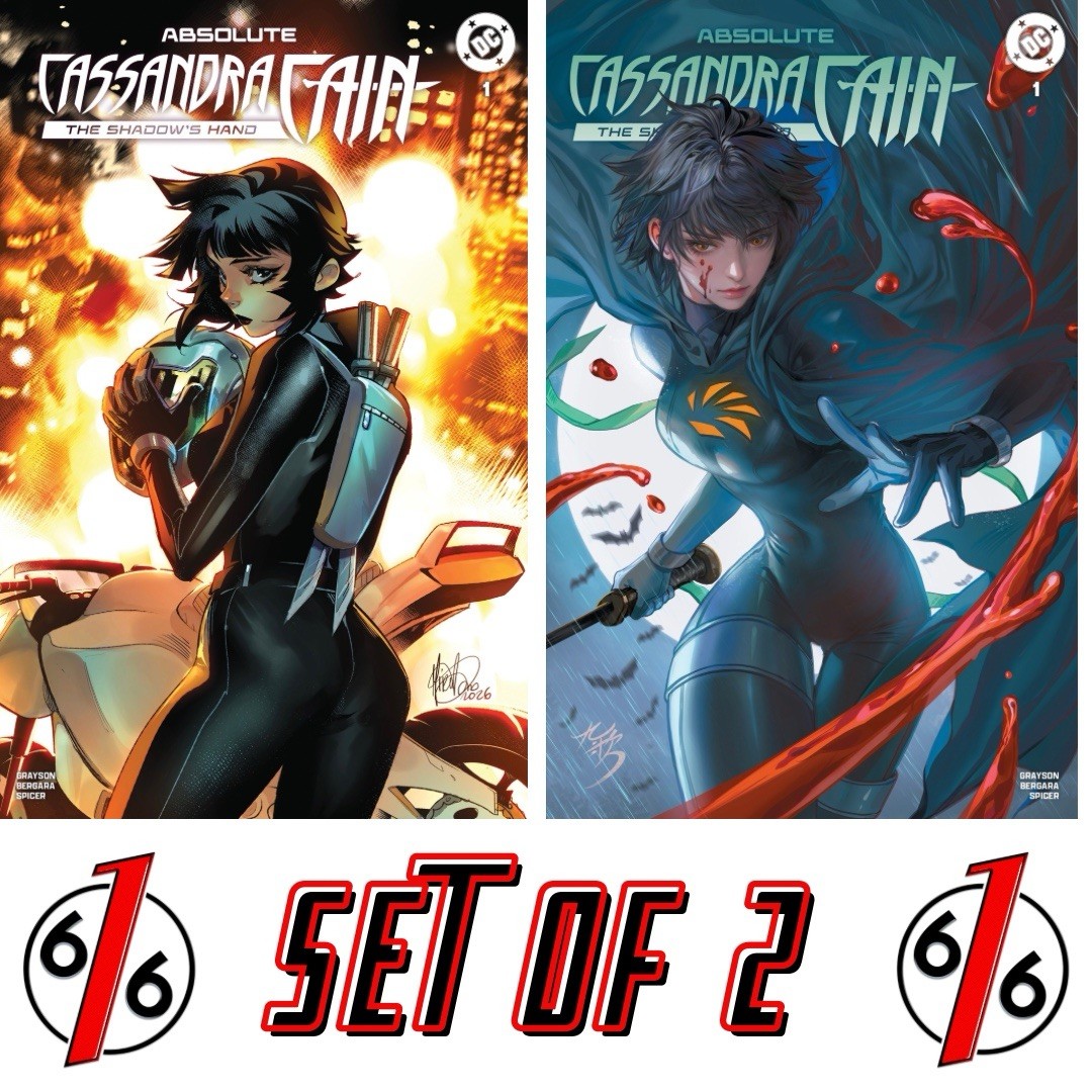 π₯ ABSOLUTE CASSANDRA CAIN #1 MIRKA ANDOLFO & FAN YANG 616 Variant Set LTD 3000 π₯ ABSOLUTE CASSANDRA CAIN #1 MIRKA ANDOLFO & FAN YANG 616 Variant Set LTD 3000