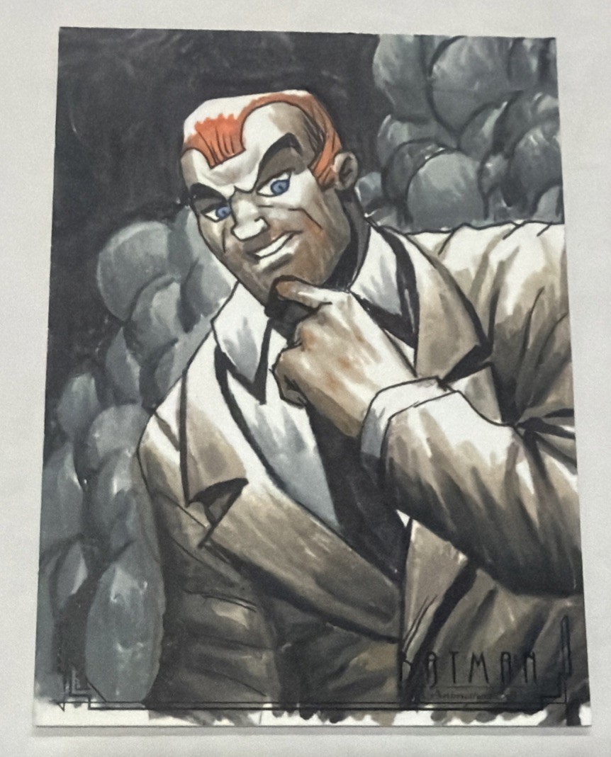 2025 UD Batman the Animated Series Roland Daggett 1/1 SKETCH Michelle Hoefener 2025 UD Batman the Animated Series Roland Daggett 1/1 SKETCH Michelle Hoefener