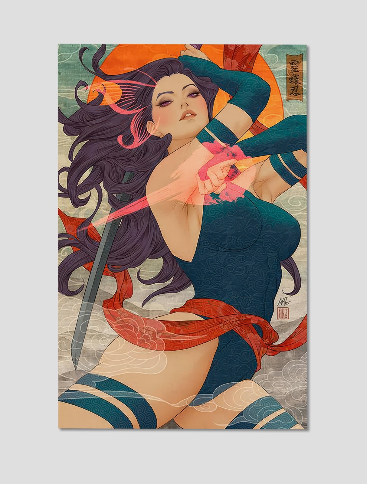 Psylocke: Ninja Premium Giclee Print 11 Psylocke: Ninja Premium Giclee Print 11