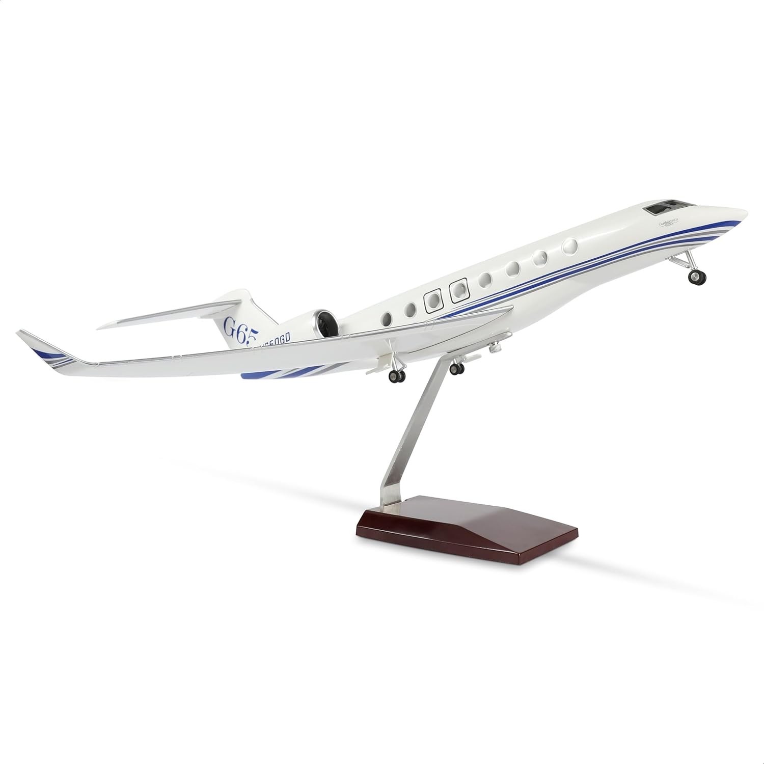 Gulfstream Aerospace G650 N650GO Business Desk Jet Model 1/67 Model AZ Airplane