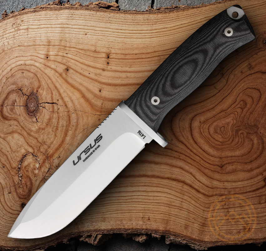 J&V Adventure Knives Ursus Fixed Knife 5.75\