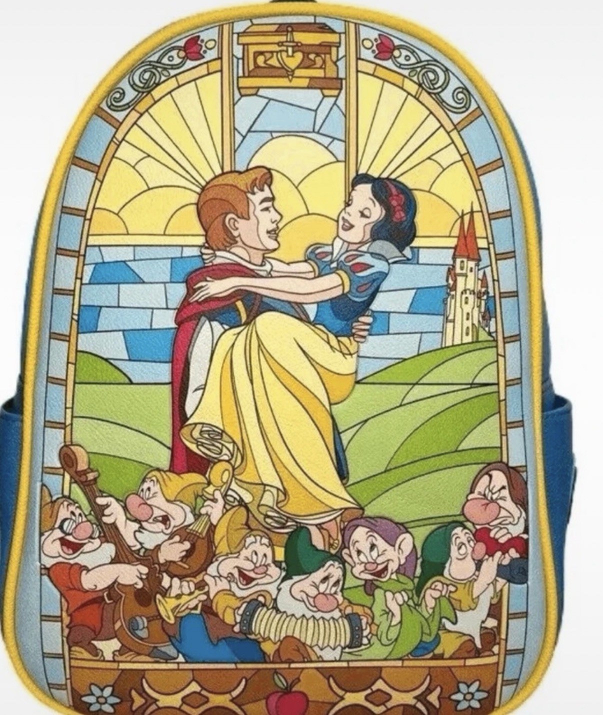 Loungefly Disney Snow White Stained Glass Backpack
