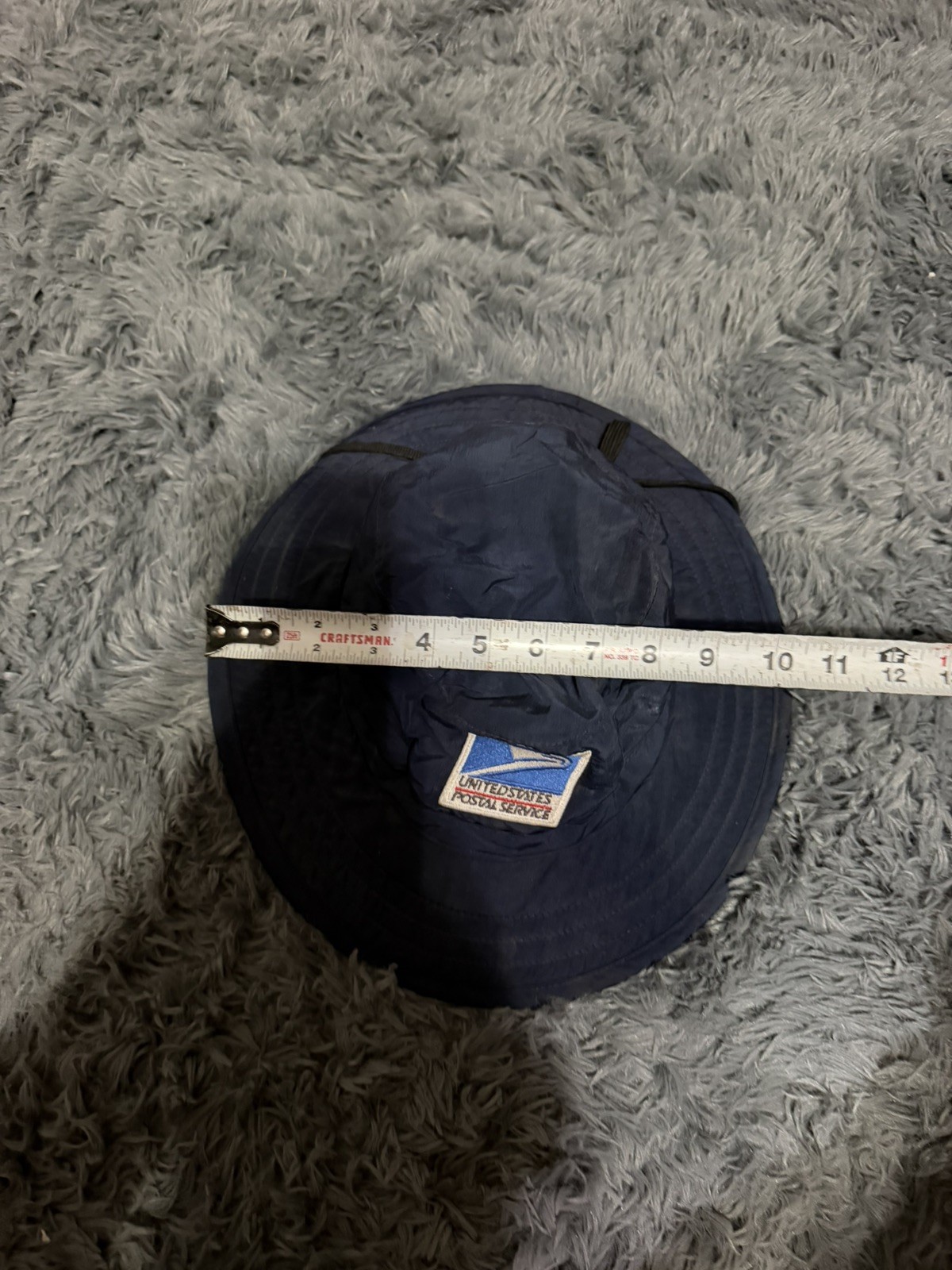 Vintage USPS United States Postal Service Blue Bucket Sun Hat Large Made in USA Vintage USPS United States Postal Service Blue Bucket Sun Hat Large Made in USA