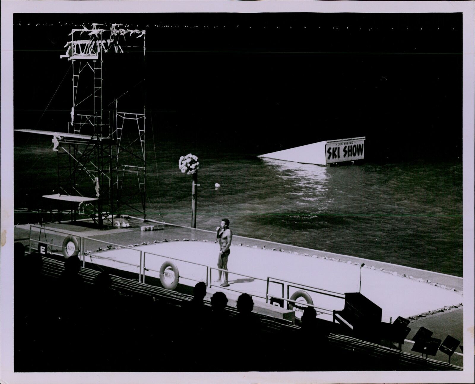 LG850 1964 Original Joe Lippincott Photo MAGIC CITY Aqua Wonderland Miami Event