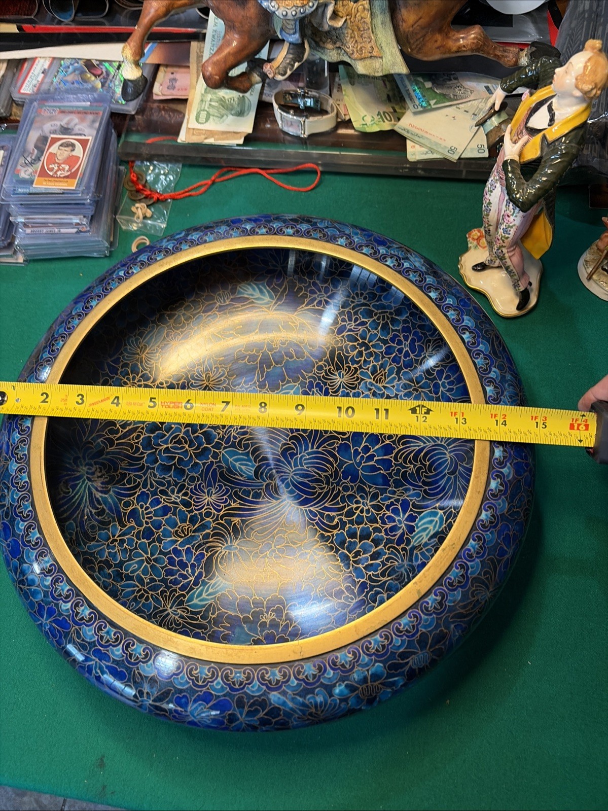 Beautiful Chinese Cloisonne Brass Bowl 15 Beautiful Chinese Cloisonne Brass Bowl 15