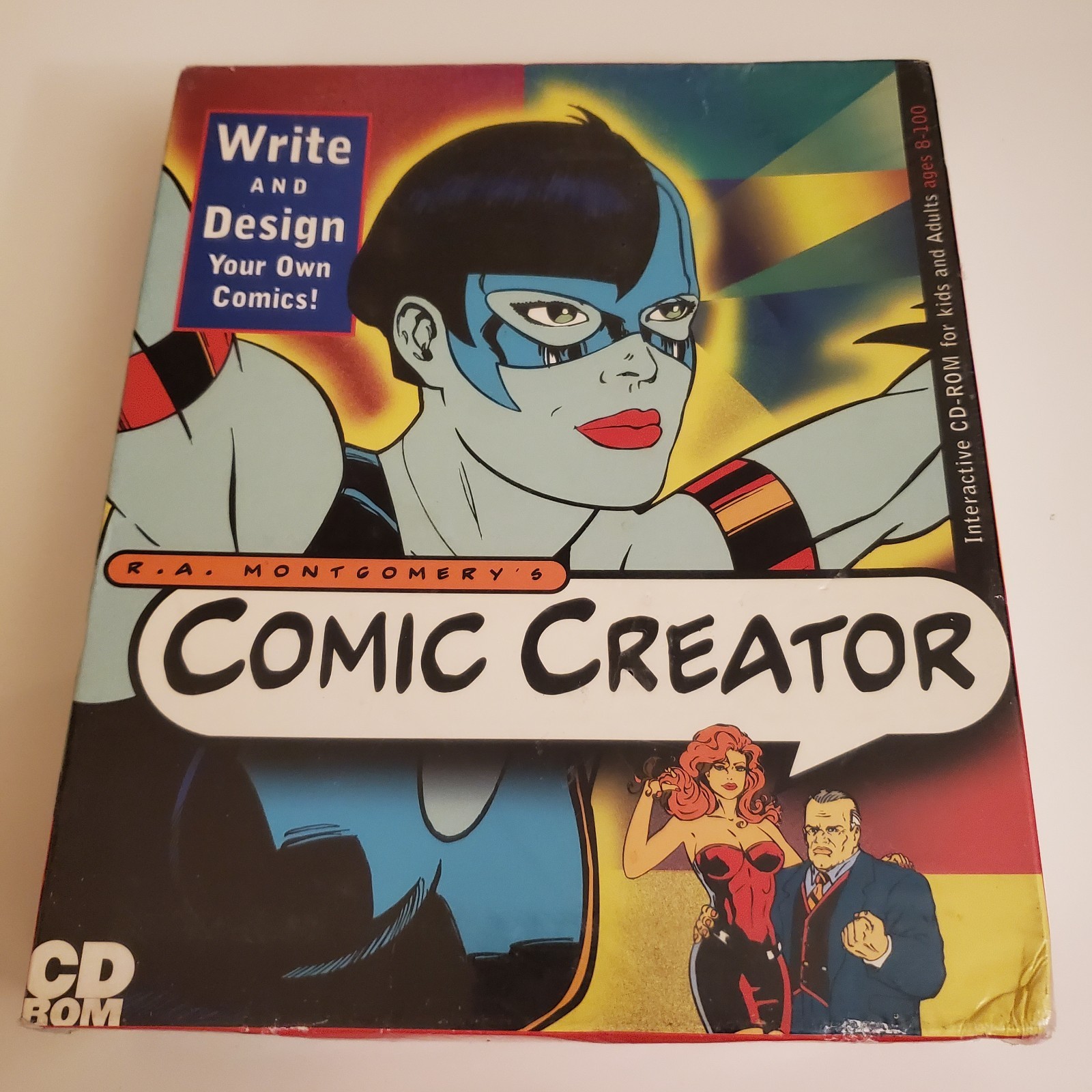 R.A. Montgomery's Comic Creator (PC CD-ROM, 1995) BRAND NEW, FACTORY SEALED R.A. Montgomery's Comic Creator (PC CD-ROM, 1995) BRAND NEW, FACTORY SEALED