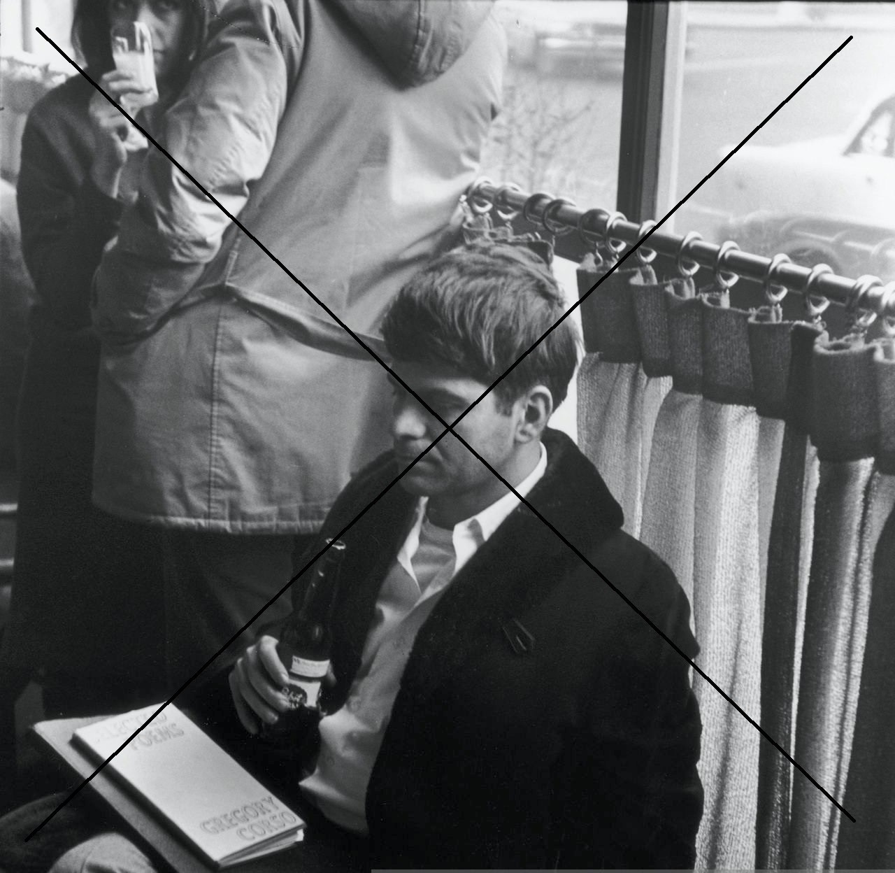 GREGORY CORSO PHOTO GREGORY CORSO PHOTO
