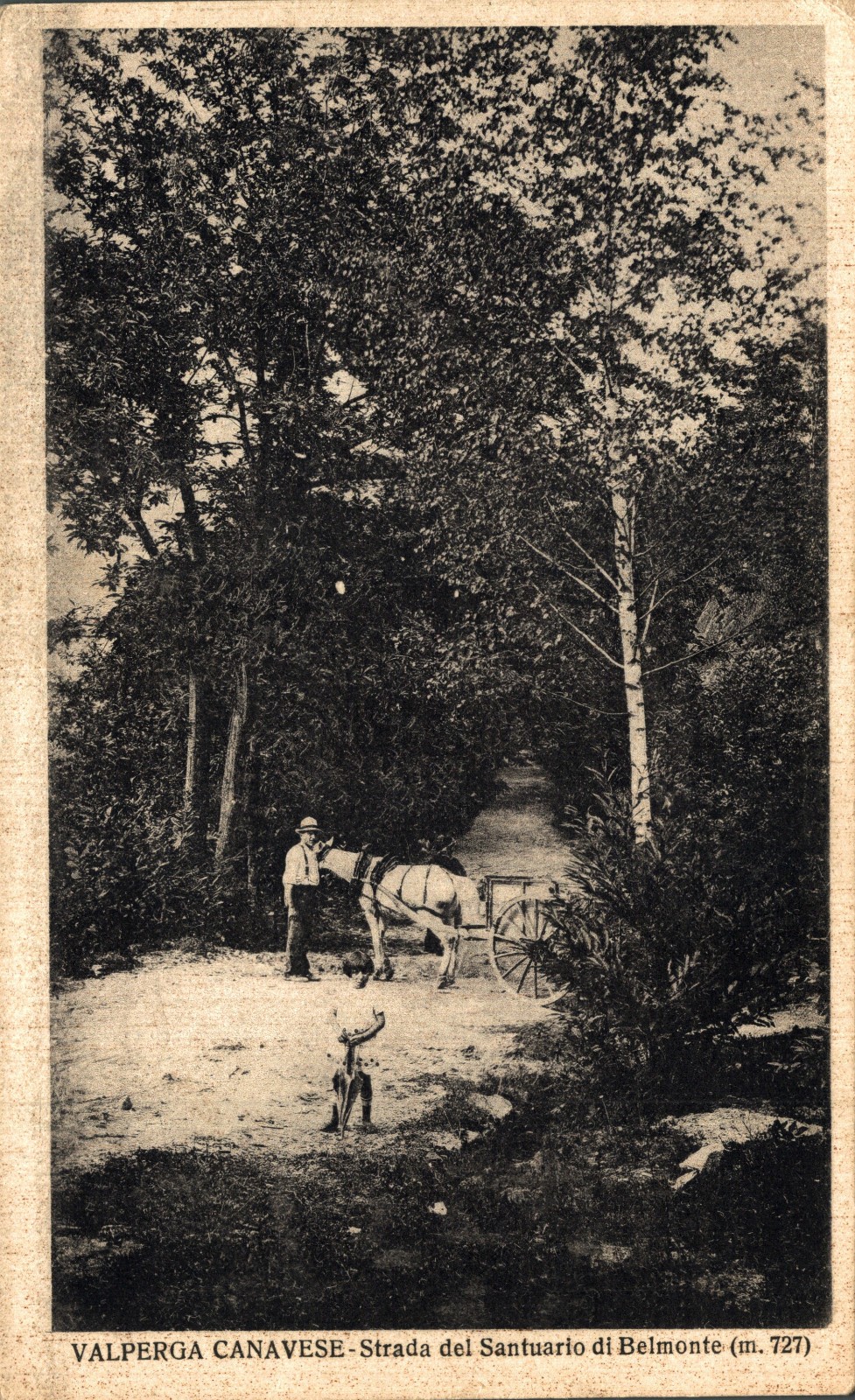 VALPERGA, Turin - Road to the Sanctuary of Belmonte - Written - VS001 VALPERGA, Turin - Road to the Sanctuary of Belmonte - Written - VS001