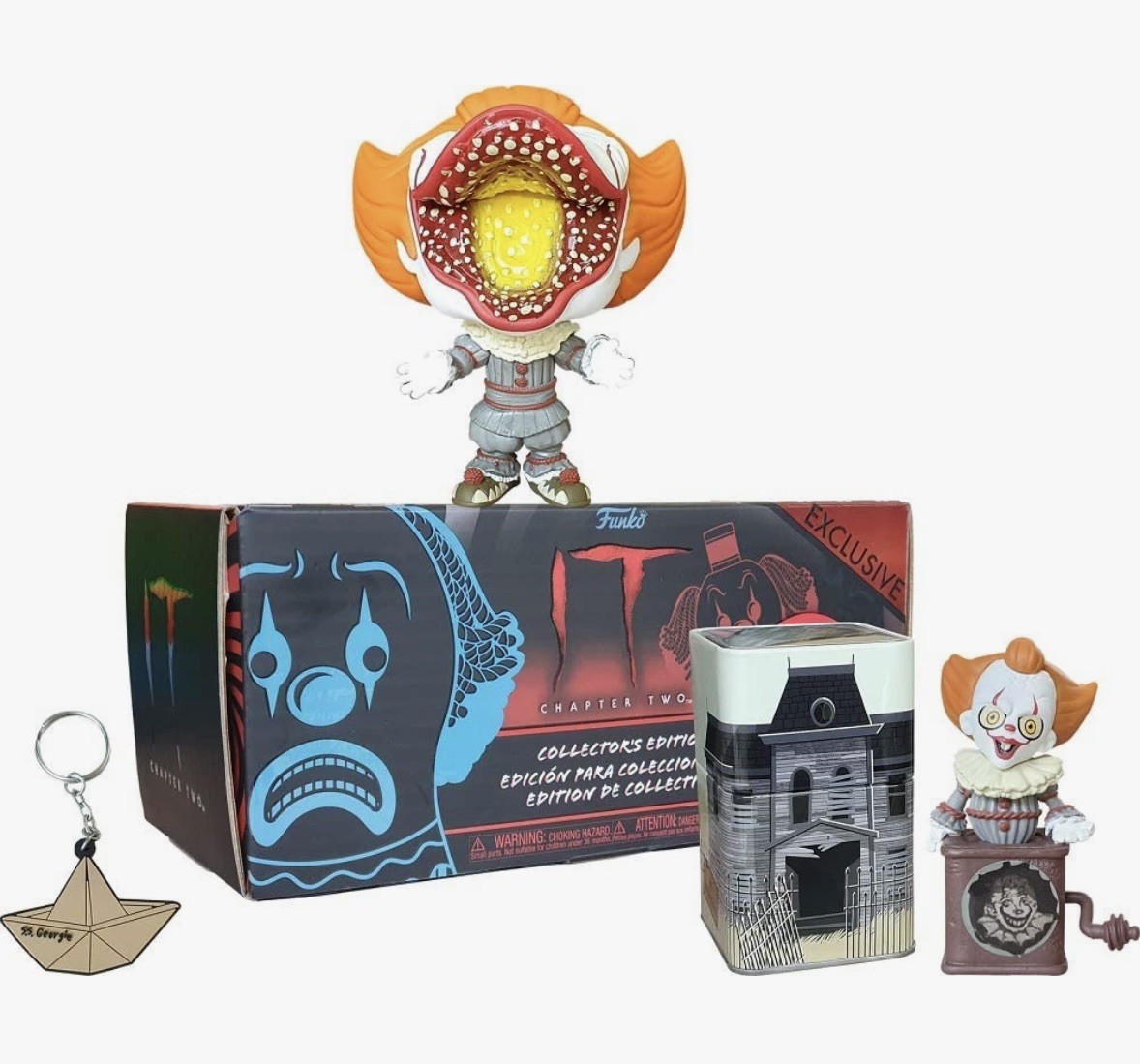 Funko IT Chapter Two COLLECTOR'S BUNDLE #812 HOT TOPIC Set SEALED Funko IT Chapter Two COLLECTOR'S BUNDLE #812 HOT TOPIC Set SEALED