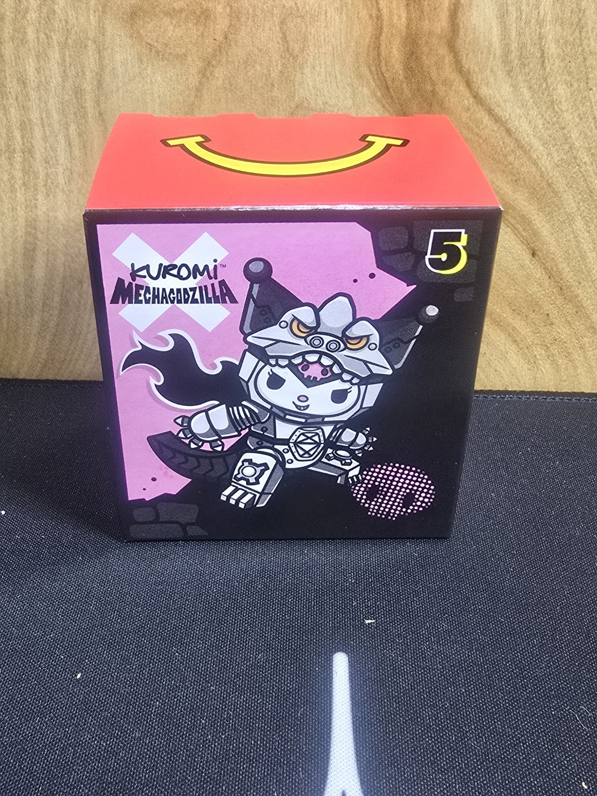 McDonald's Hello Kitty Godzilla KUROMI Mechagodzilla MCD #5 Collectible NIB McDonald's Hello Kitty Godzilla KUROMI Mechagodzilla MCD #5 Collectible NIB