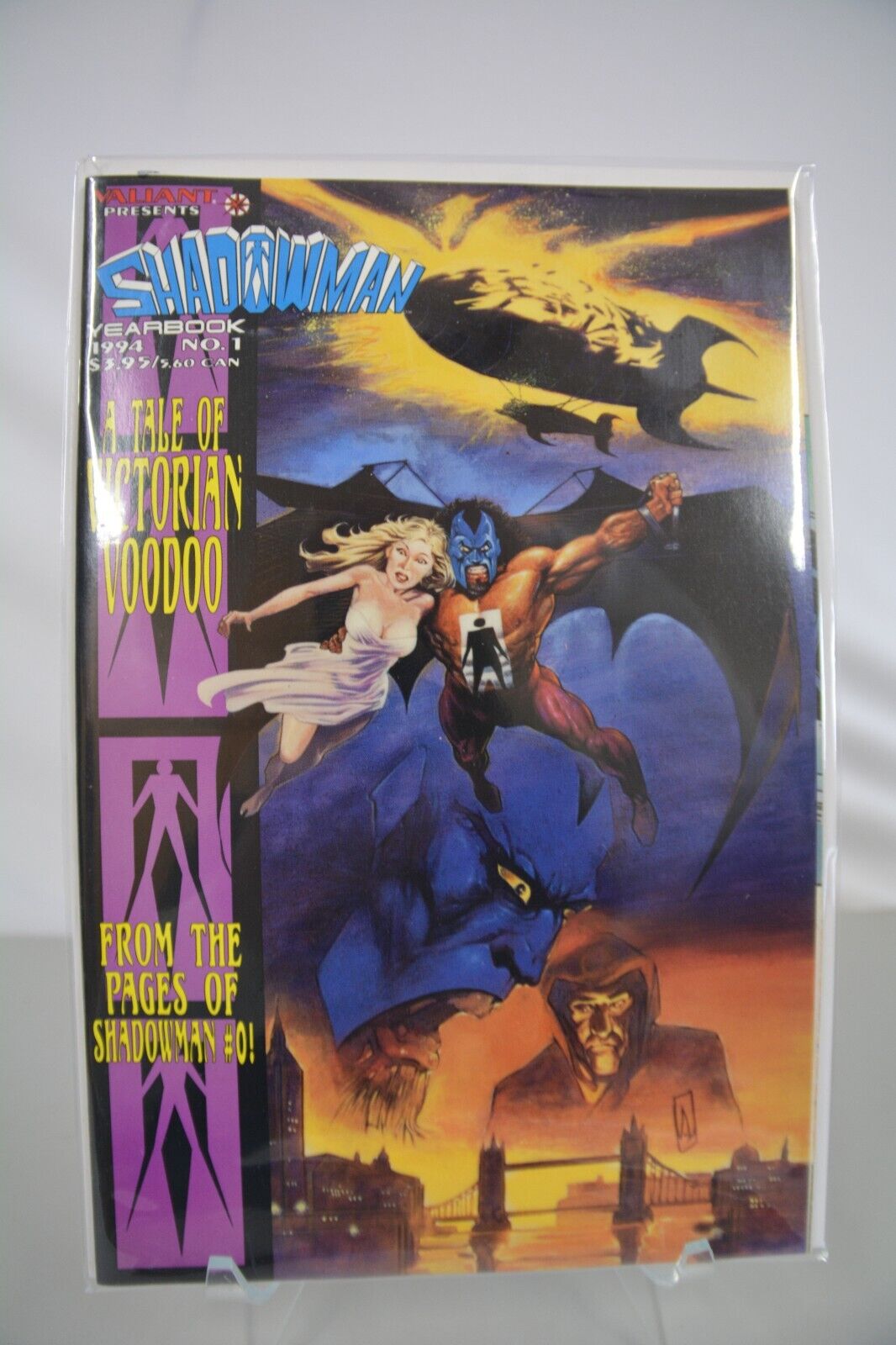 Shadowman Yearbook #1 Valiant Comics 1994 Archer & Armstrong