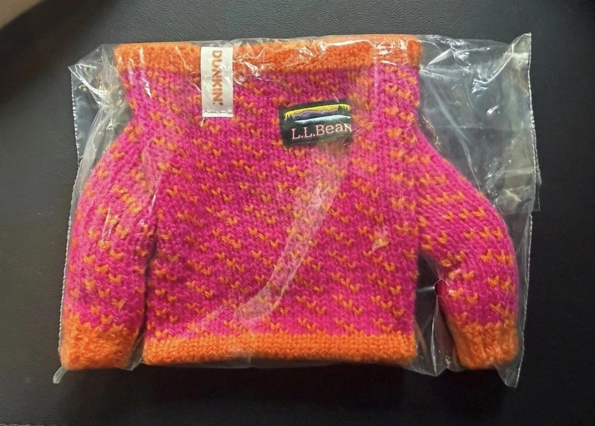SALE ITEM Rare Dunkin’ x L.L.Bean Cup Sweater Cozy Sleeve Limited Edition 2026 SALE ITEM Rare Dunkin’ x L.L.Bean Cup Sweater Cozy Sleeve Limited Edition 2026