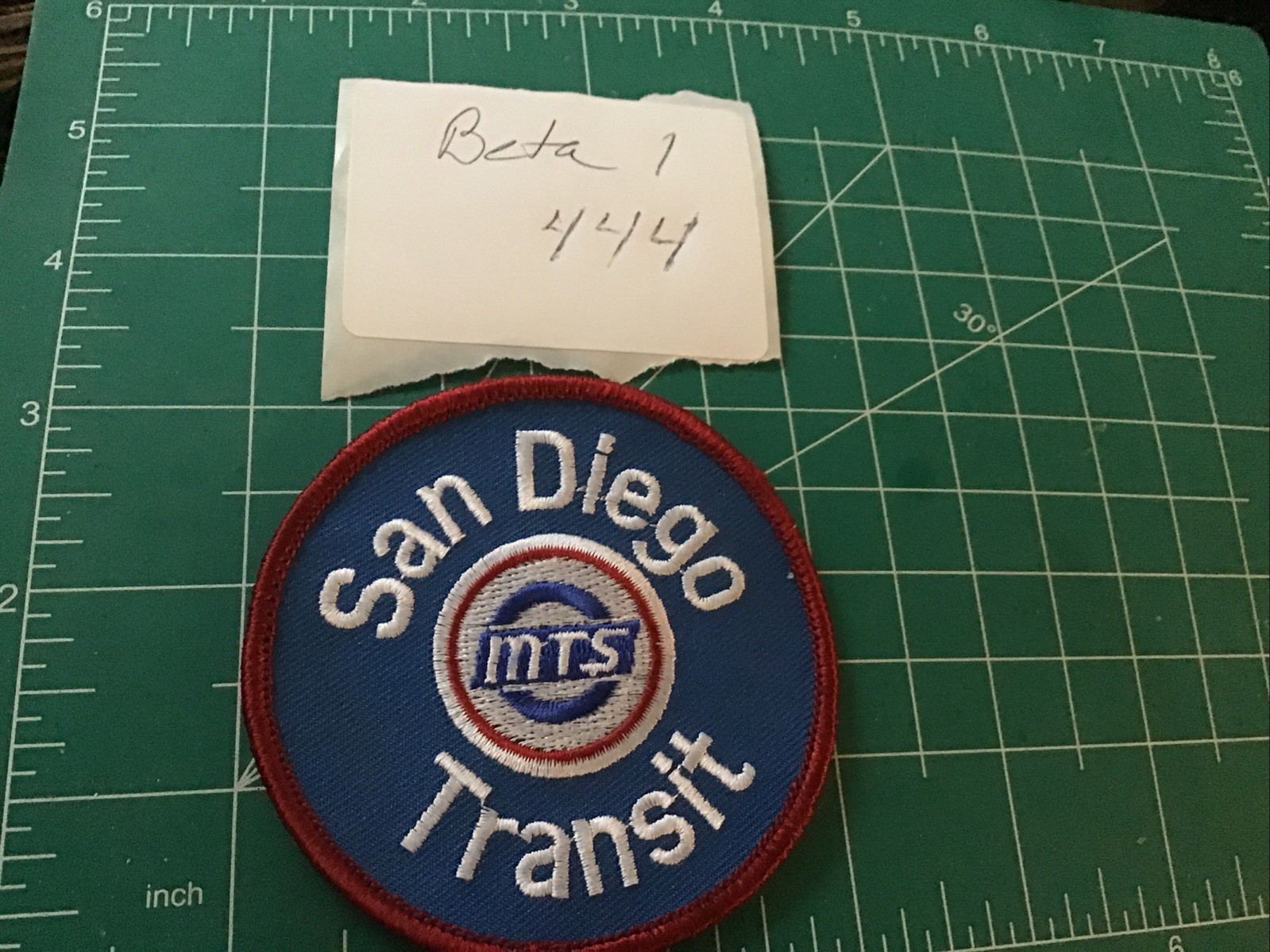 SAN DIEGO METROPOLITAIN TRANSIT SYSTEM MTS PATCH CREST CALIFORNIA SOUVENIR SAN DIEGO METROPOLITAIN TRANSIT SYSTEM MTS PATCH CREST CALIFORNIA SOUVENIR