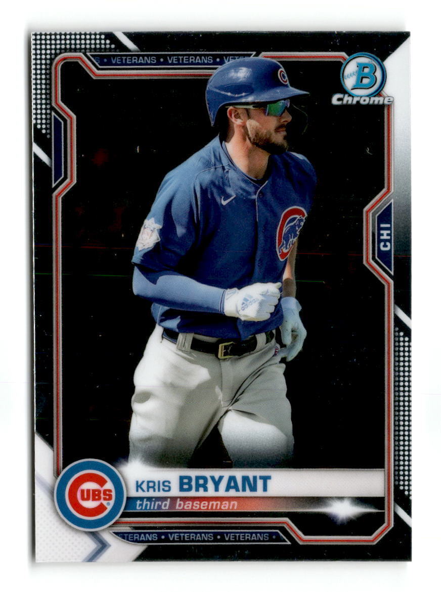 2021 Bowman Chrome Kris Bryant  #93   Chicago Cubs