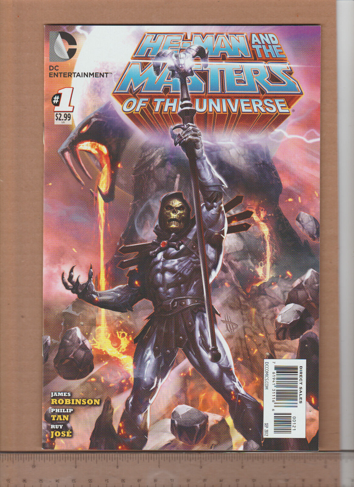 He-Man Masters of the Universe #1 Dave Wilkins Skeletor Variant Extremel Scarc💎