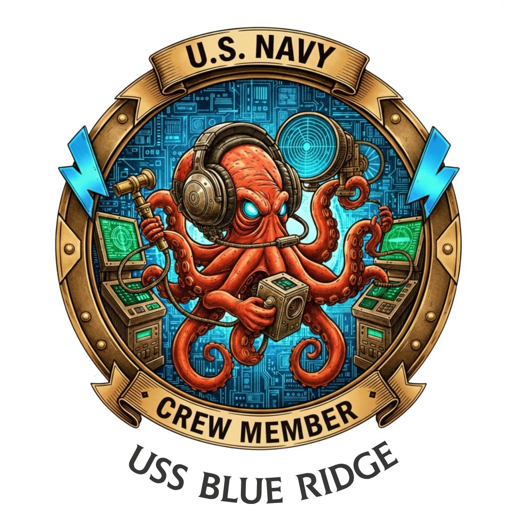 USS Blue Ridge Crew Member Command Ship US Navy Veteran Gift 4\