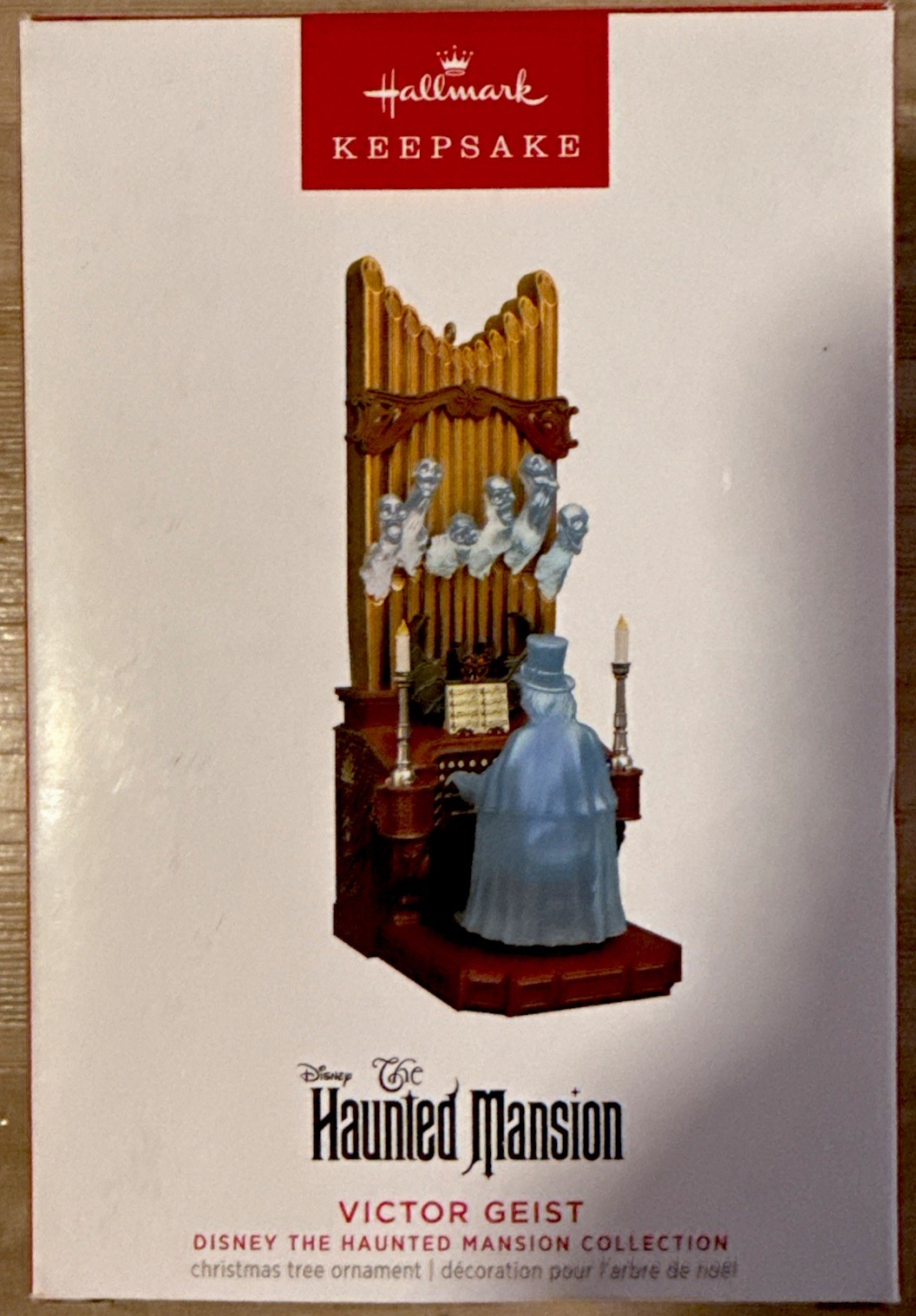Hallmark Victor Geist Playing Organ Haunted Mansion Ornament - Brand New Hallmark Victor Geist Playing Organ Haunted Mansion Ornament - Brand New