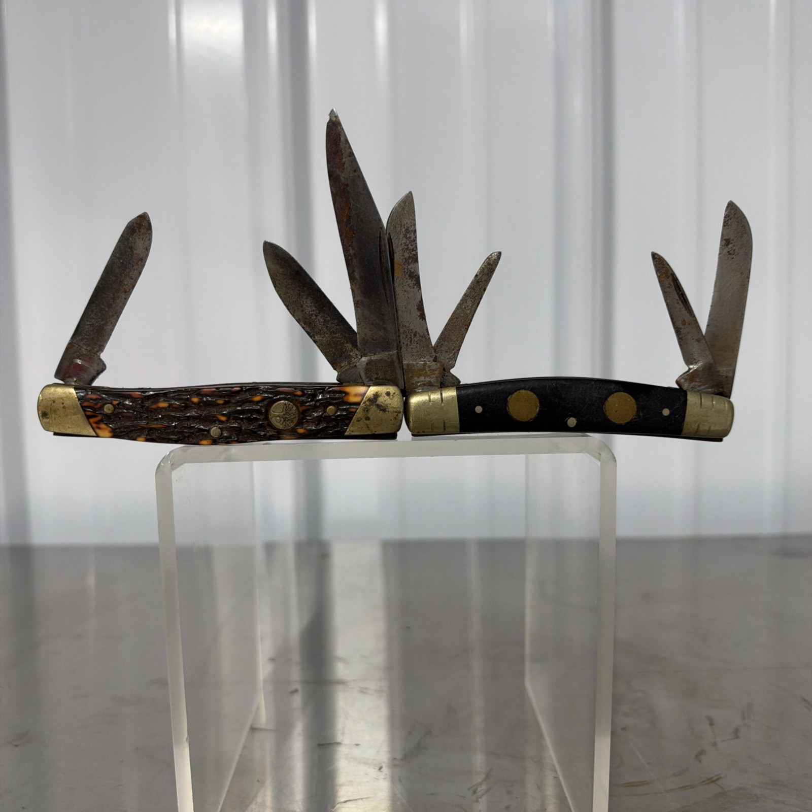 Lot Of 2 Vintage Boker Knives 
