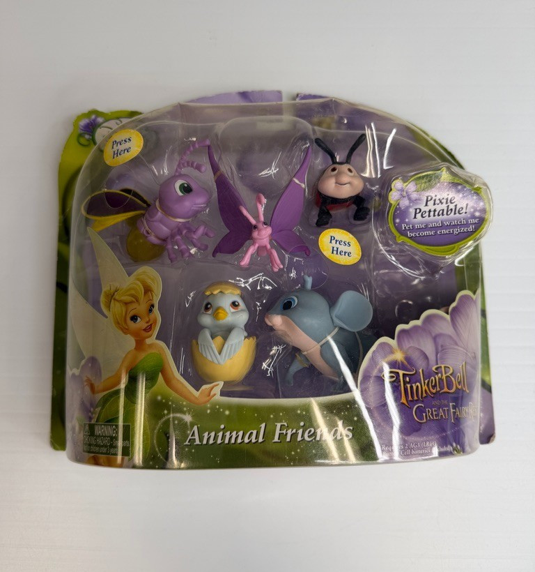 Disney Fairies Animal Friends Figure Set Tinker Bell Rescue Collect Rare 2010 Ni Disney Fairies Animal Friends Figure Set Tinker Bell Rescue Collect Rare 2010 Ni