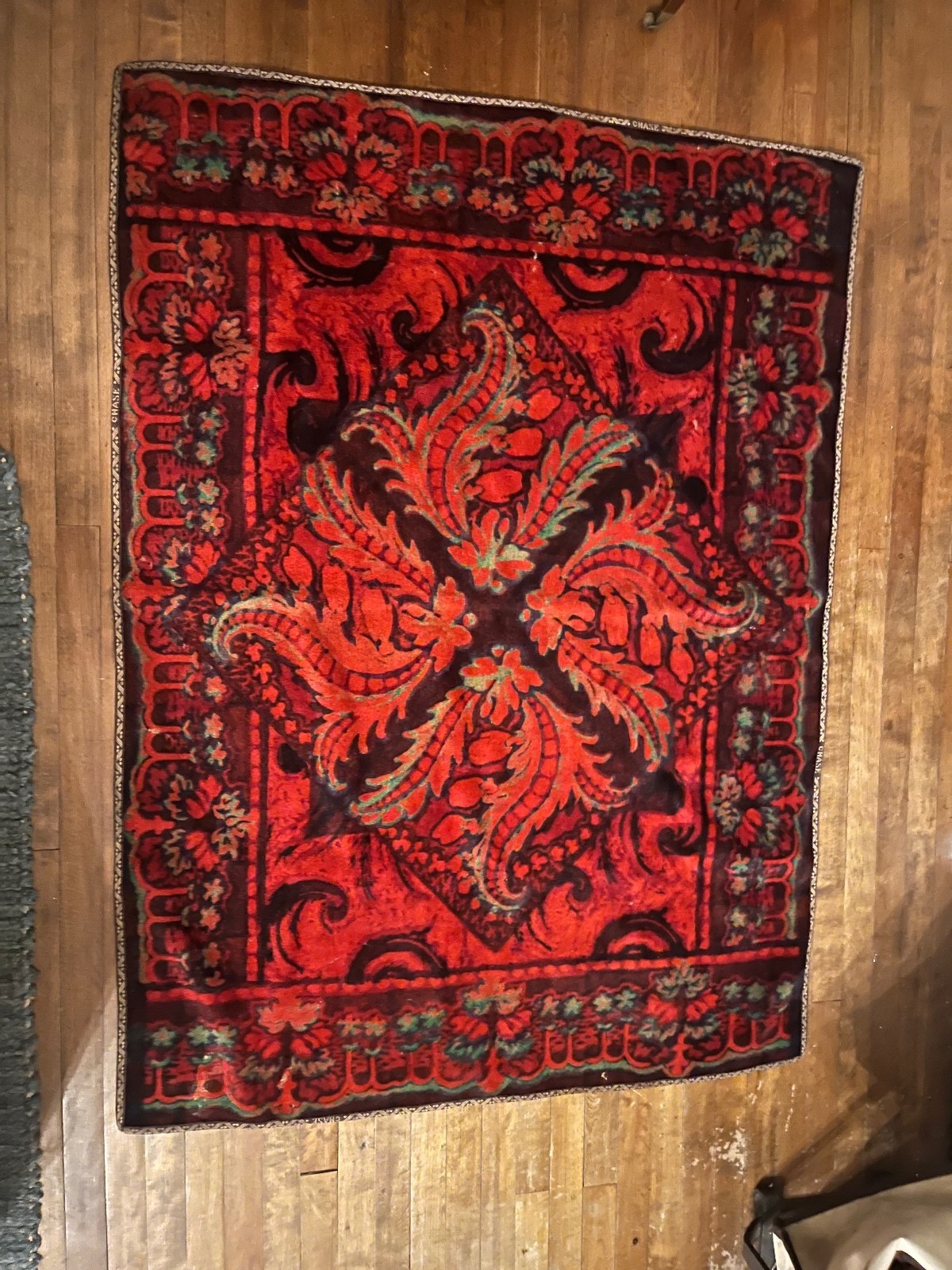 1800s Chase Mohair Sleigh Blanket 1800s Chase Mohair Sleigh Blanket
