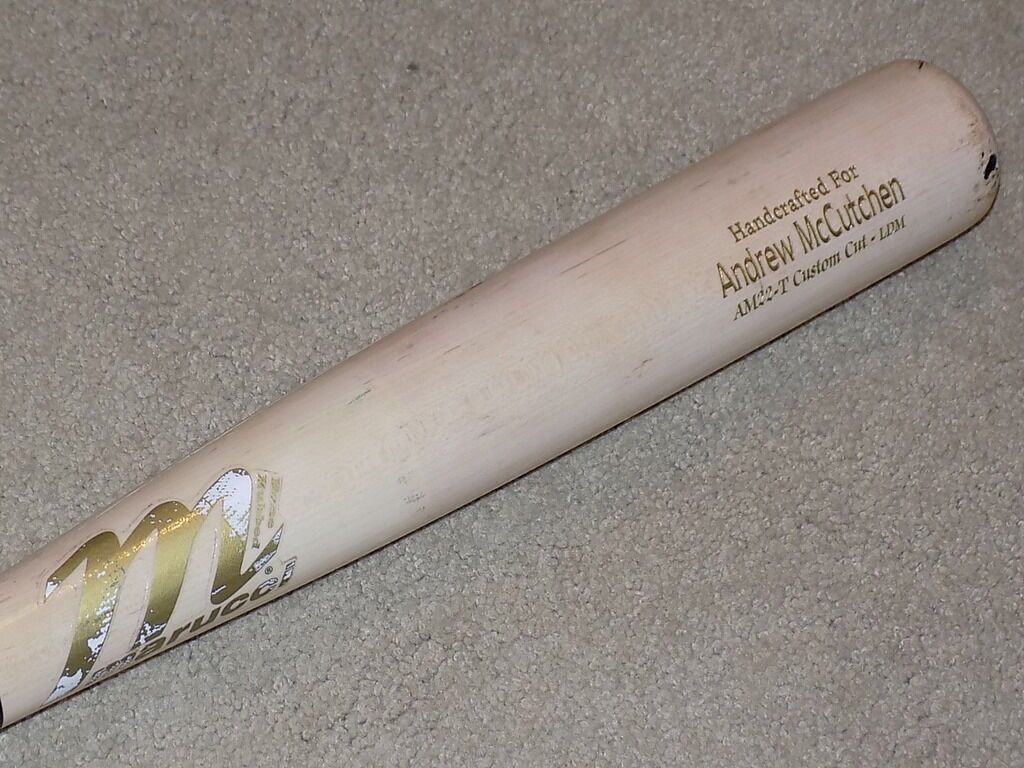 Andrew McCutchen Maple Marucci Game Used Bat 2013 Pittsburgh Pirates PSA DNA