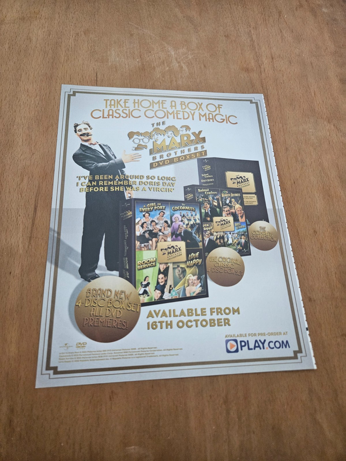 TPBBK286 MAGAZINE ADVERT 11x8