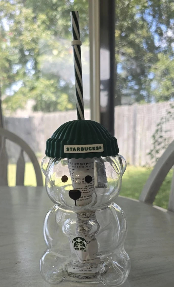 2025 Glass Starbucks Bearista Bear Cold Cup Holiday Limited Edition 2025 Glass Starbucks Bearista Bear Cold Cup Holiday Limited Edition