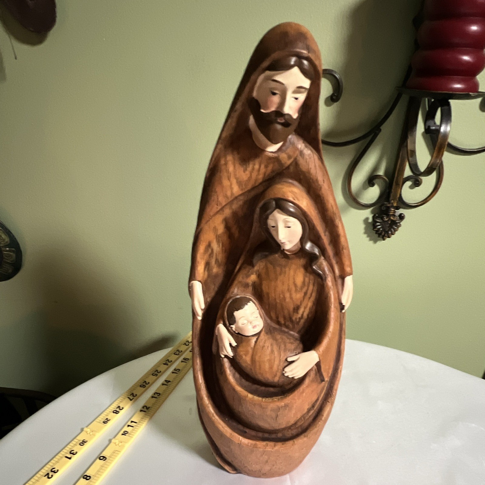 Vintage Joseph’s Studio Figurine Joseph, Mary, Baby Jesus 14.5” Handpainted Vintage Joseph’s Studio Figurine Joseph, Mary, Baby Jesus 14.5” Handpainted