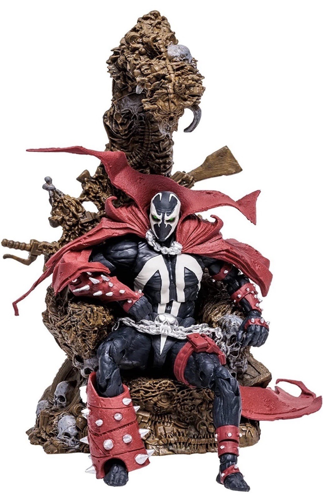 Mcfarlane Toys Spawn's Universe Deluxe Spawn on Throne 7-Inch Figure NEW Mcfarlane Toys Spawn's Universe Deluxe Spawn on Throne 7-Inch Figure NEW