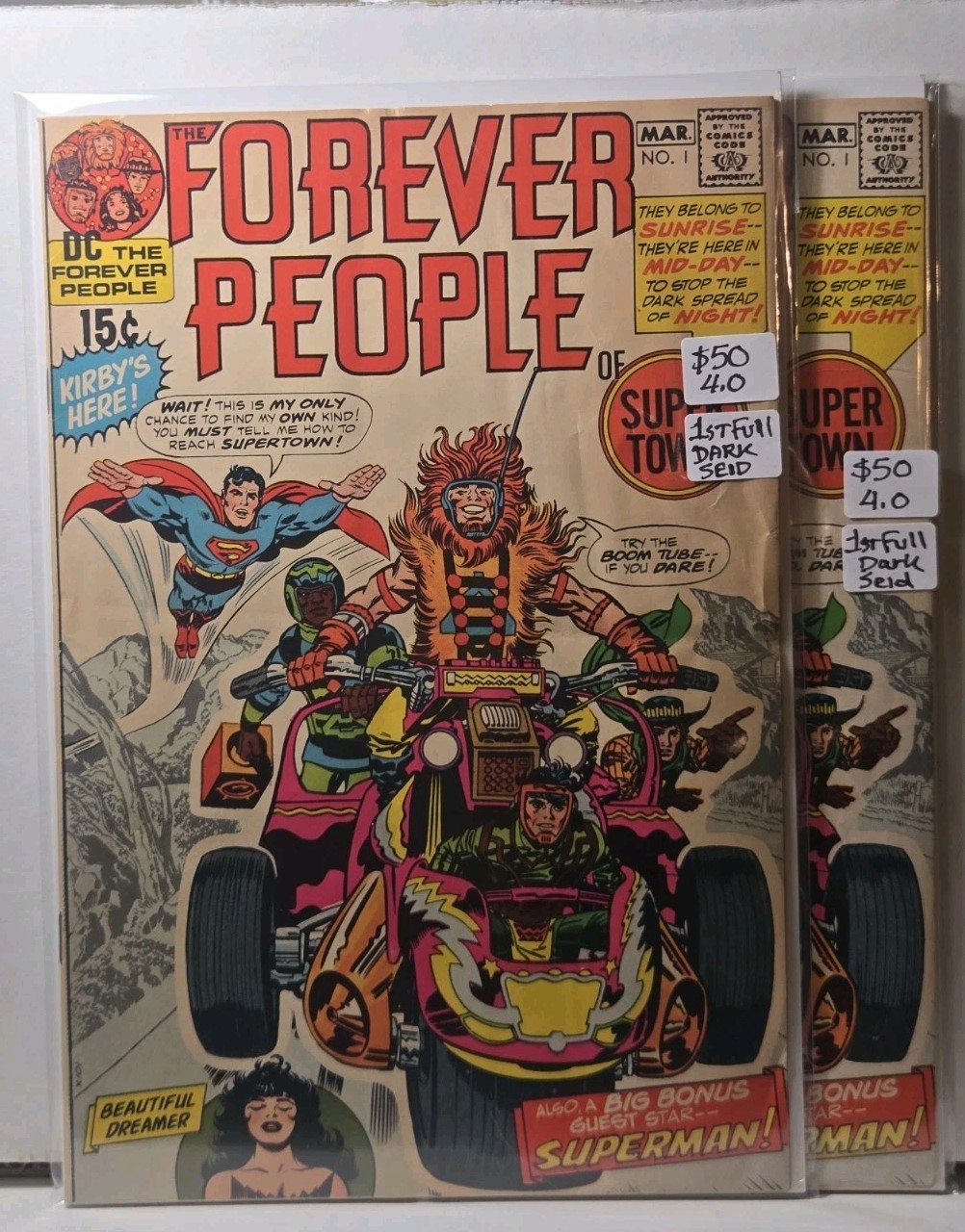 Forever People 1 VG/4.0 First Darkseid Forever People 1 VG/4.0 First Darkseid