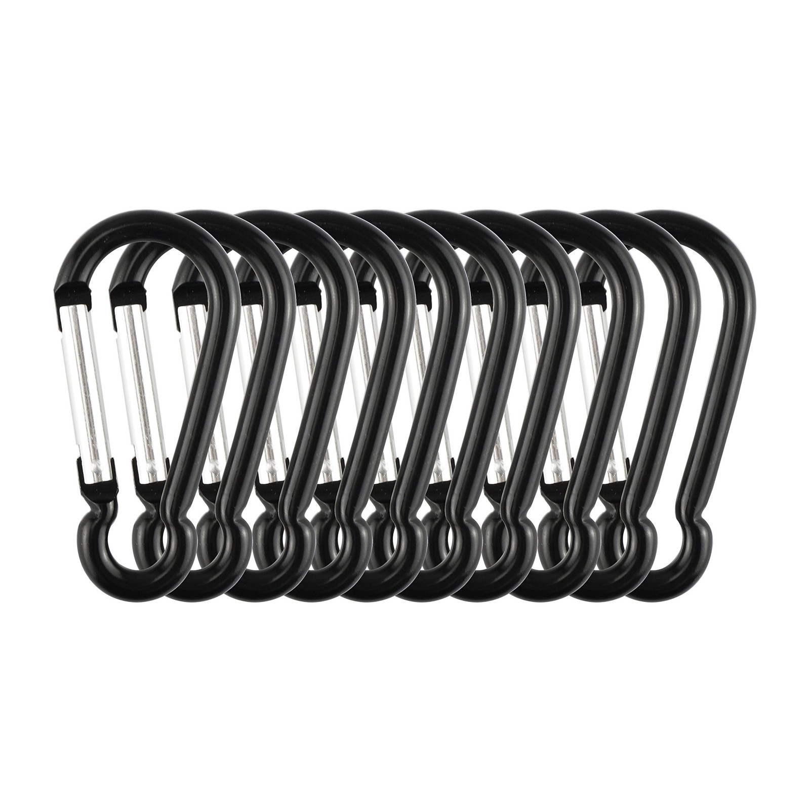 Swatom Aluminum Carabiner Clip 1.6/1.9/2.3/2.7/3.1 Inches Spring Snap Hook Ke... Swatom Aluminum Carabiner Clip 1.6/1.9/2.3/2.7/3.1 Inches Spring Snap Hook Ke...