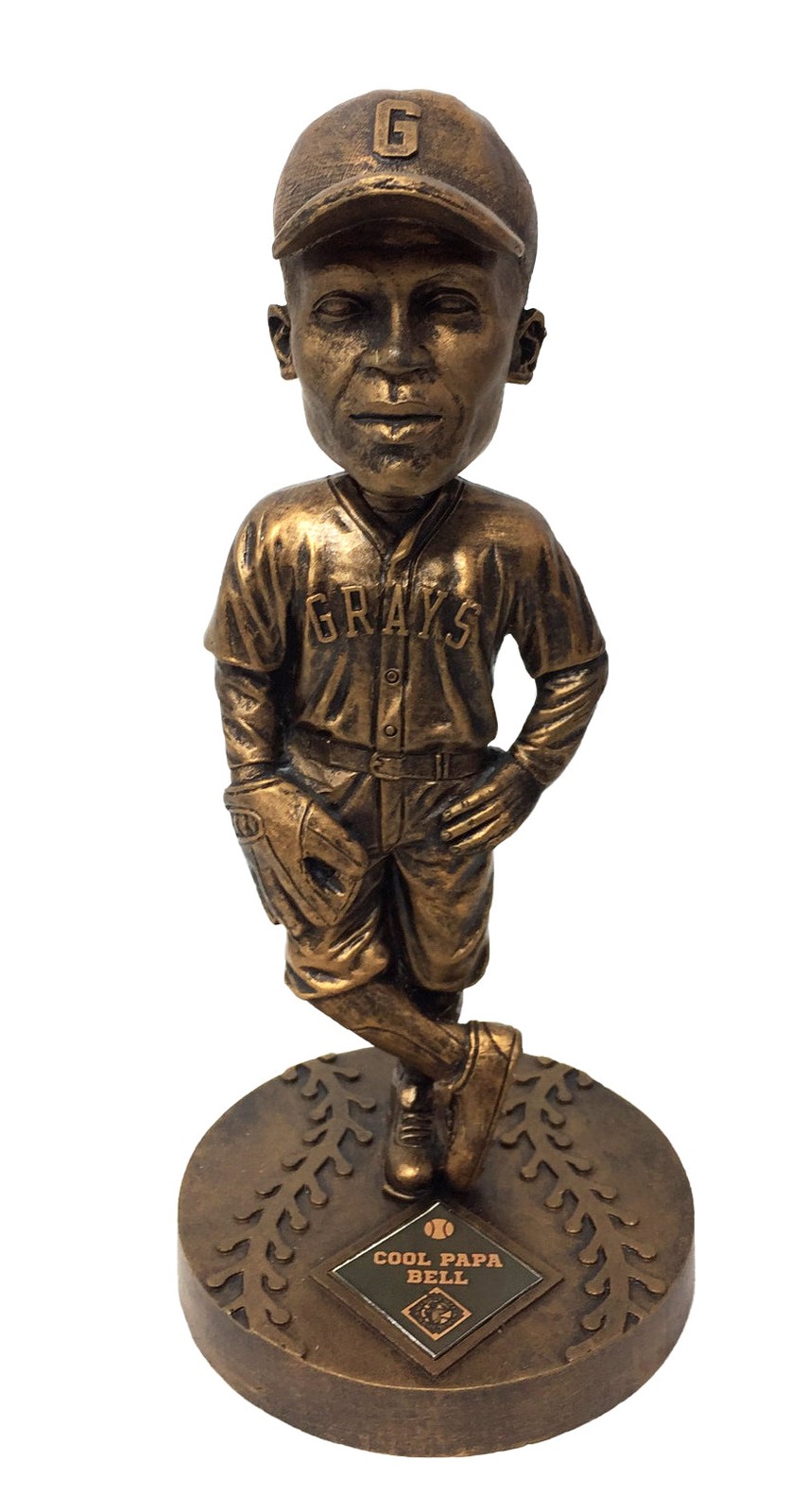 Cool Papa Bell Homestead Grays Negro Leagues Field of Legends Bobblehead Cool Papa Bell Homestead Grays Negro Leagues Field of Legends Bobblehead