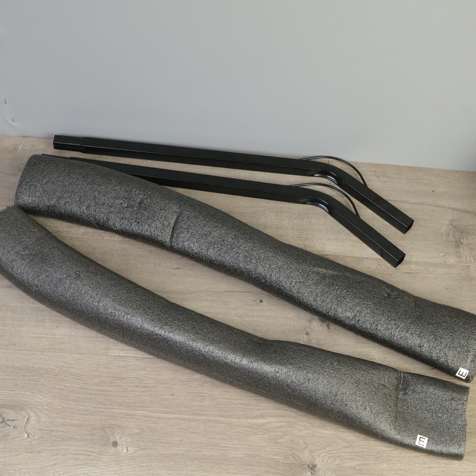 Punk Rocker Skeleton 6 Ft Animatronic Knee Leg Poles Pair Replacement Part