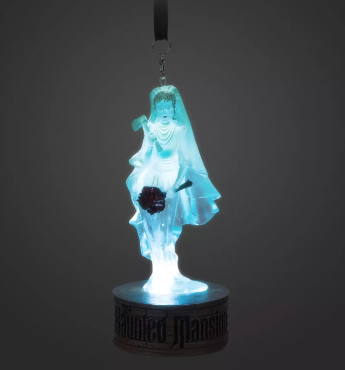 NEW The Bride Light-Up Living Magic Sketchbook Ornament The Haunted Mansion NIB