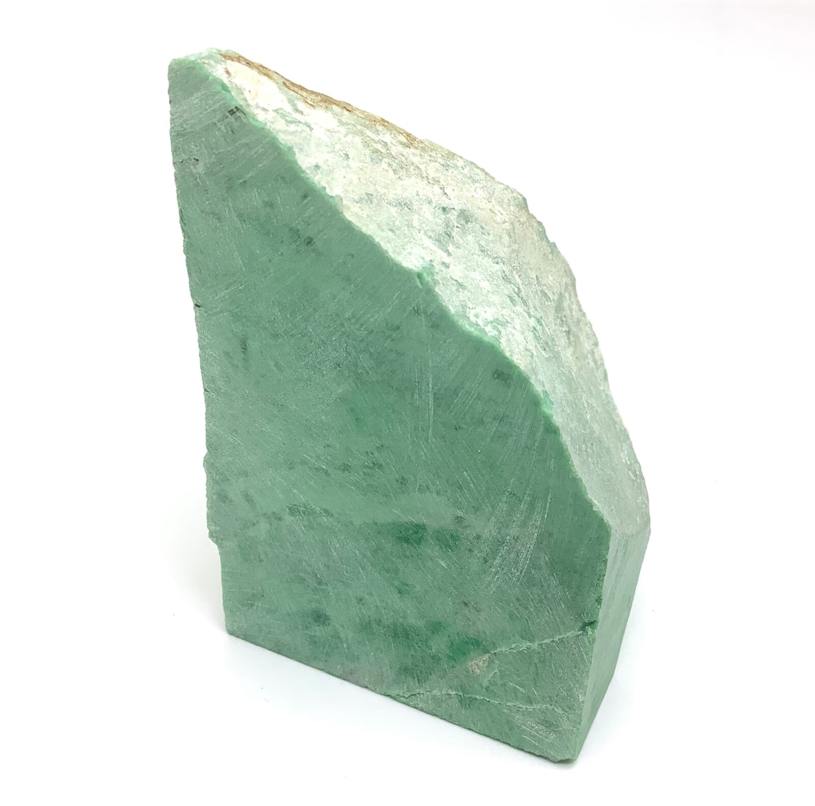 Siberian Jade Lapidary Stone Chromium Green Jadeite Jade Polar Urals Russia 188g Siberian Jade Lapidary Stone Chromium Green Jadeite Jade Polar Urals Russia 188g