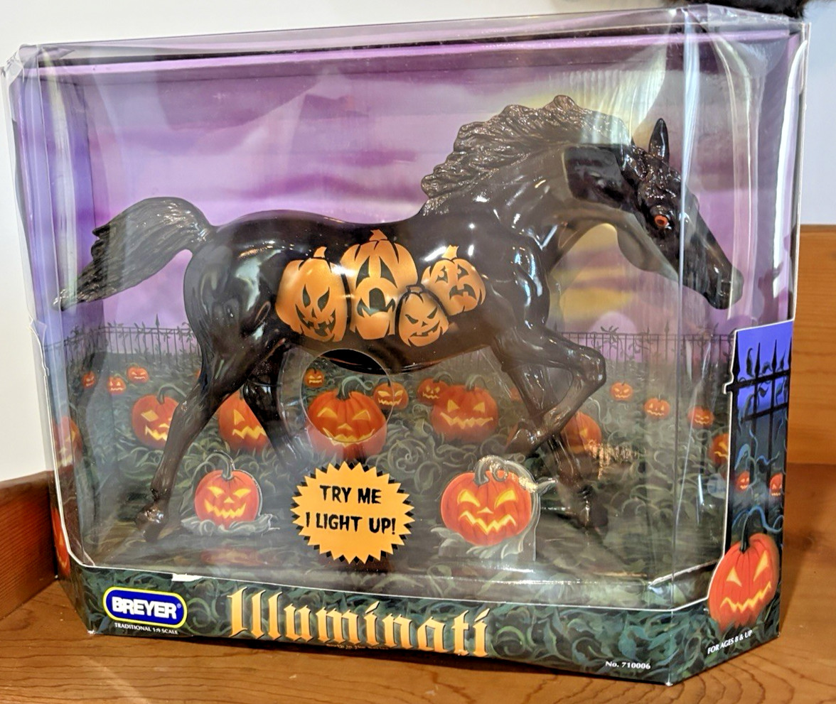 Breyer Illuminati 710006 2006 Halloween Horse Light Up Running Stallion NIB Breyer Illuminati 710006 2006 Halloween Horse Light Up Running Stallion NIB