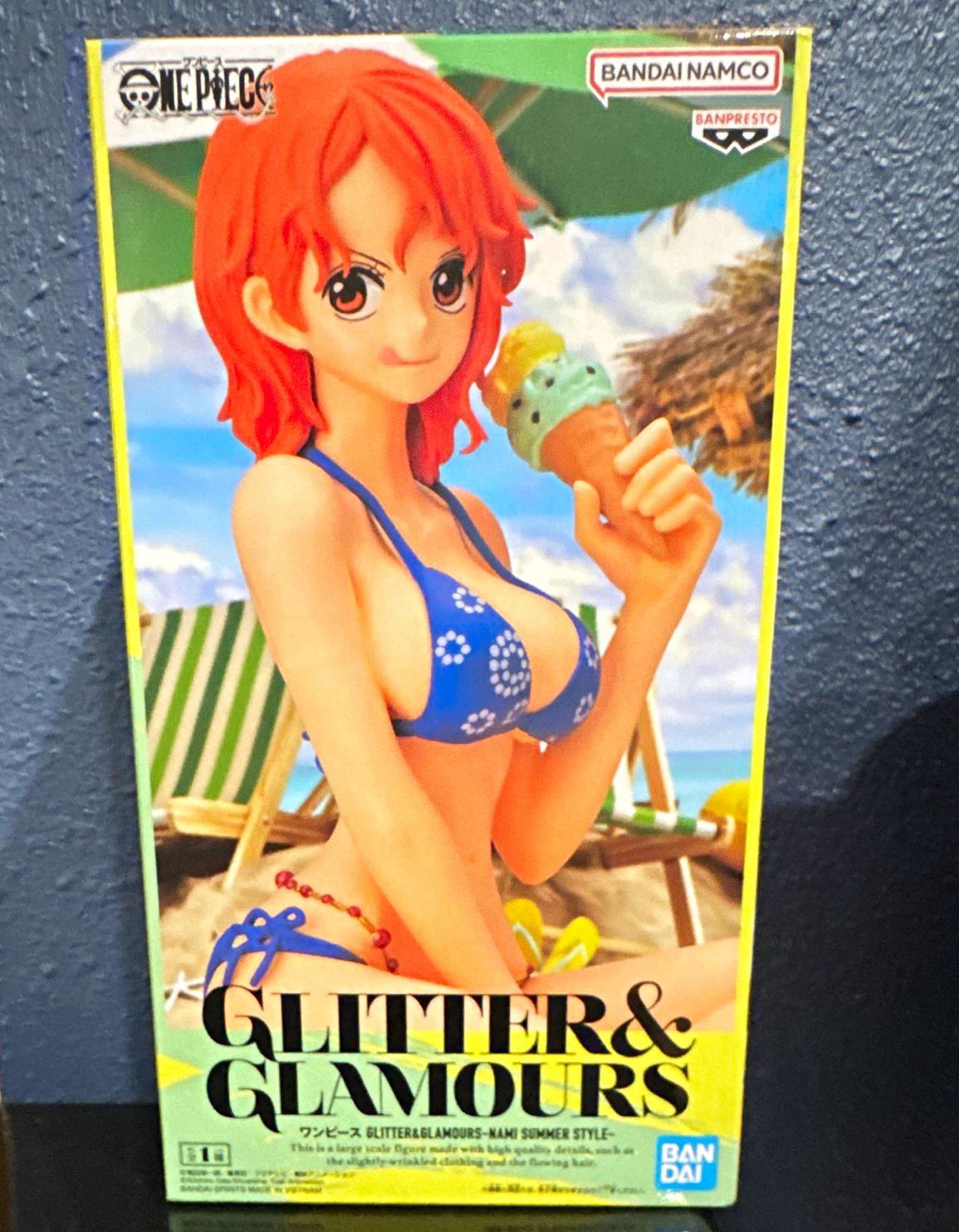 Banpresto One Piece GLITTER&GLAMOURS Series Nami Summer Style Figure Banpresto One Piece GLITTER&GLAMOURS Series Nami Summer Style Figure