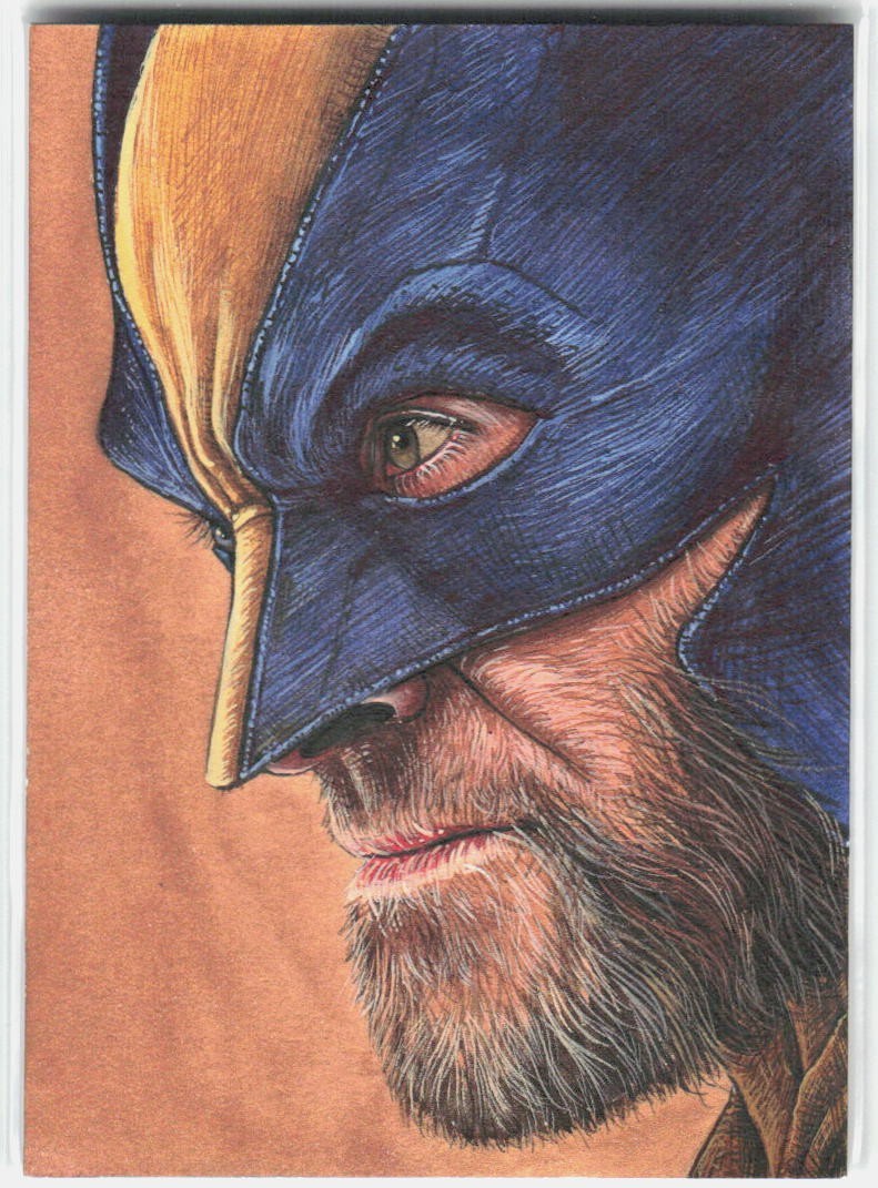 【Black Card】GGC Studio Marvel Wolverine Artist Hand Drawn Sketch Card 1/1 【Black Card】GGC Studio Marvel Wolverine Artist Hand Drawn Sketch Card 1/1
