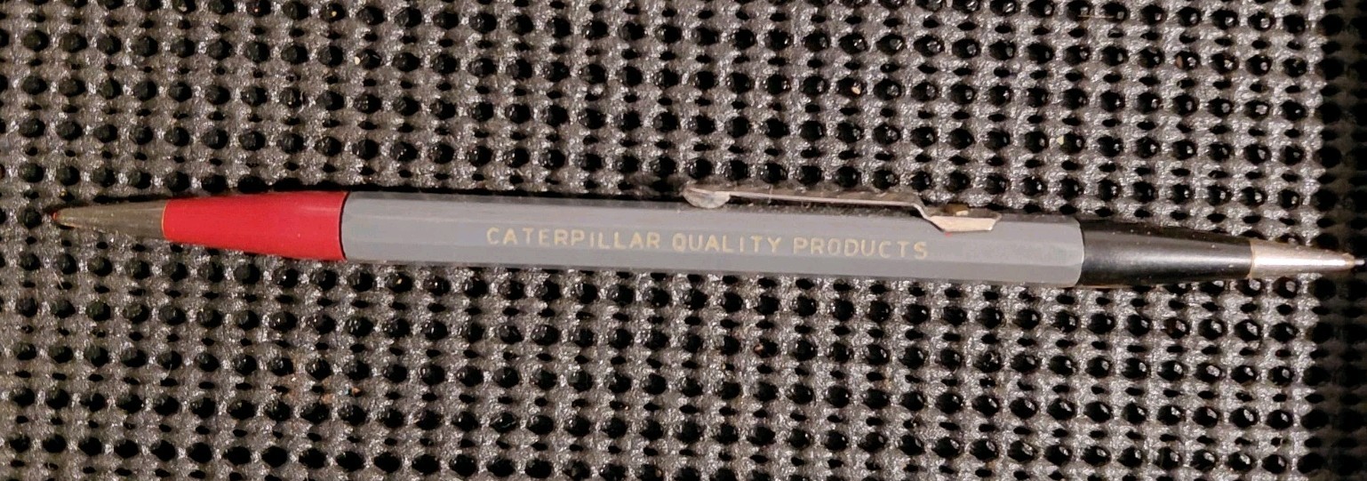 Vintage Autopoint Dual Tip Mechanical Pencil CATERPILLAR TRACTOR. CO Vintage Autopoint Dual Tip Mechanical Pencil CATERPILLAR TRACTOR. CO