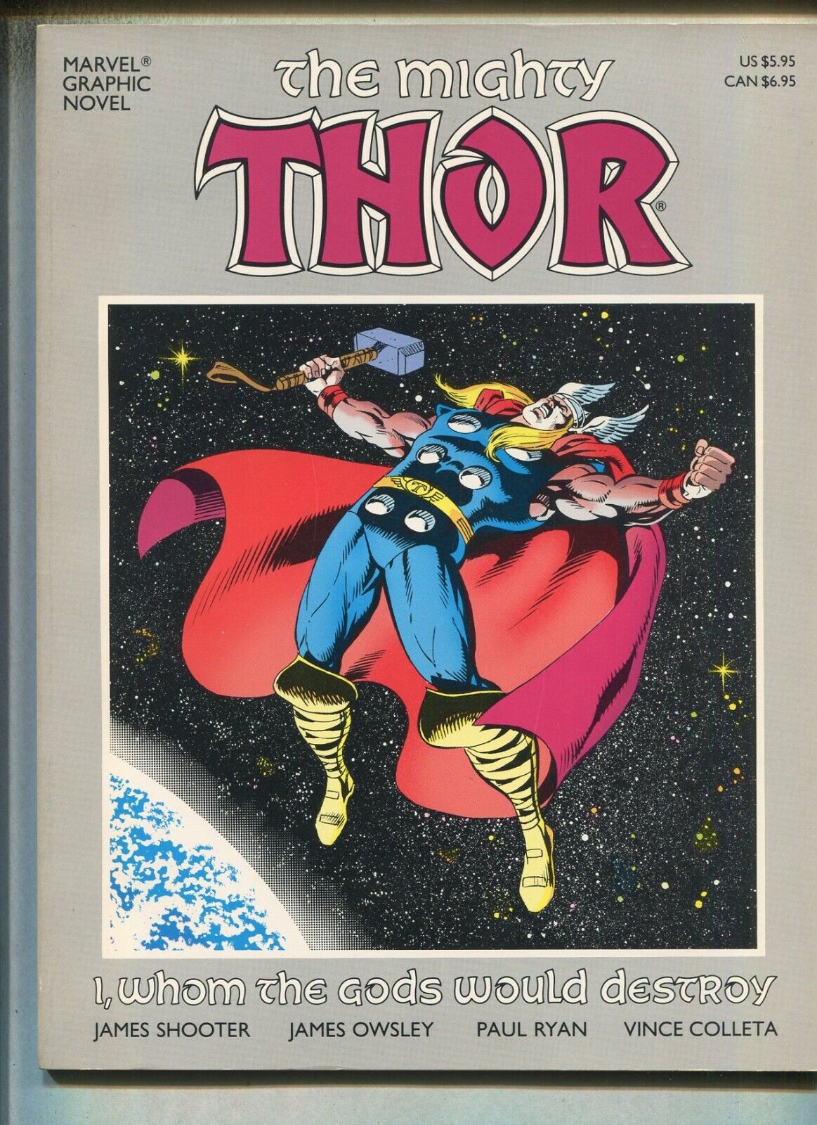 The Mighty Thor SC Stan Lee  Marvel Graphic Novel SA