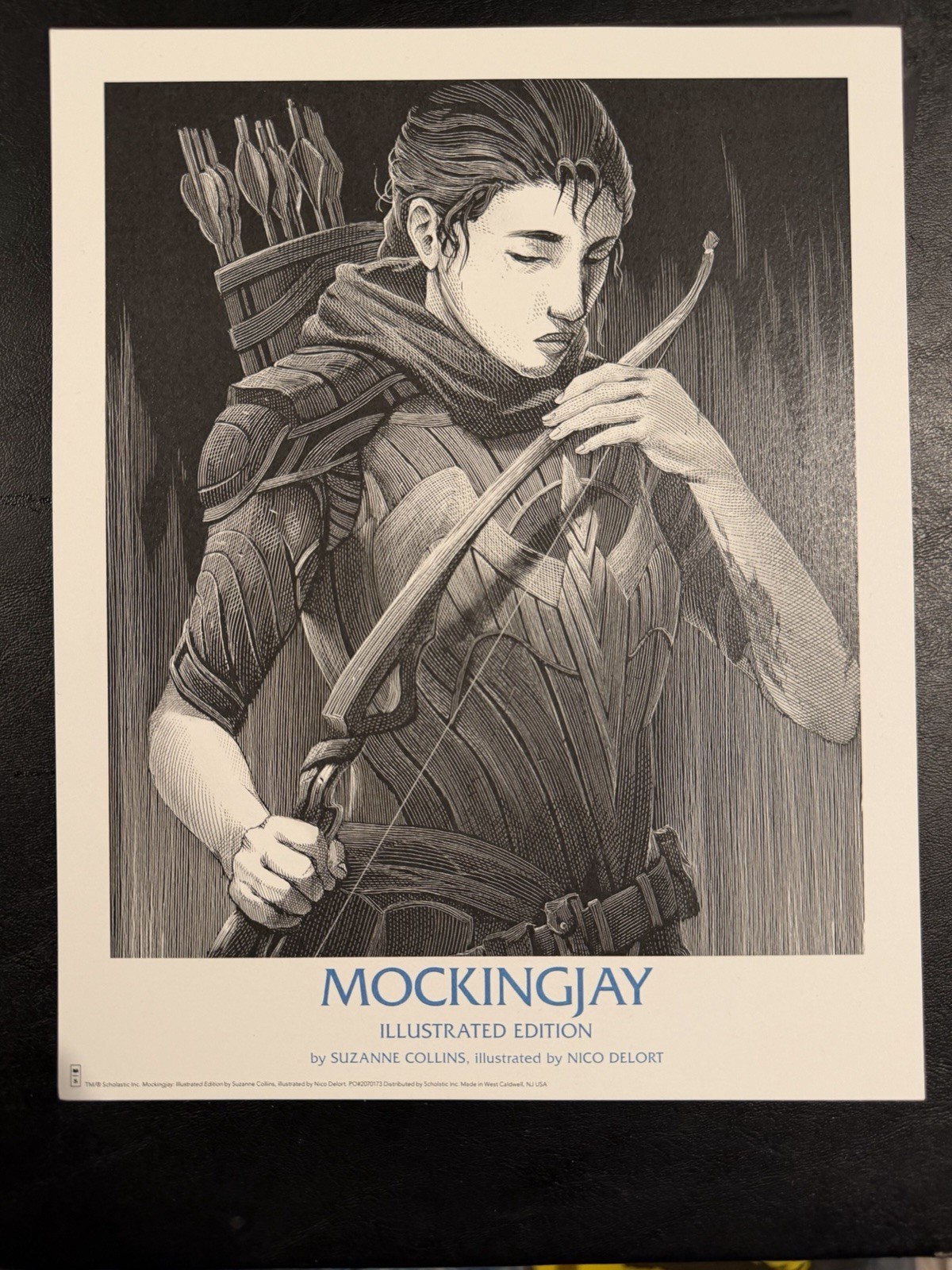 THE HUNGER GAMES Illustrated Edition NYCC COMIC CON 2026 Litho Print Rare THE HUNGER GAMES Illustrated Edition NYCC COMIC CON 2026 Litho Print Rare