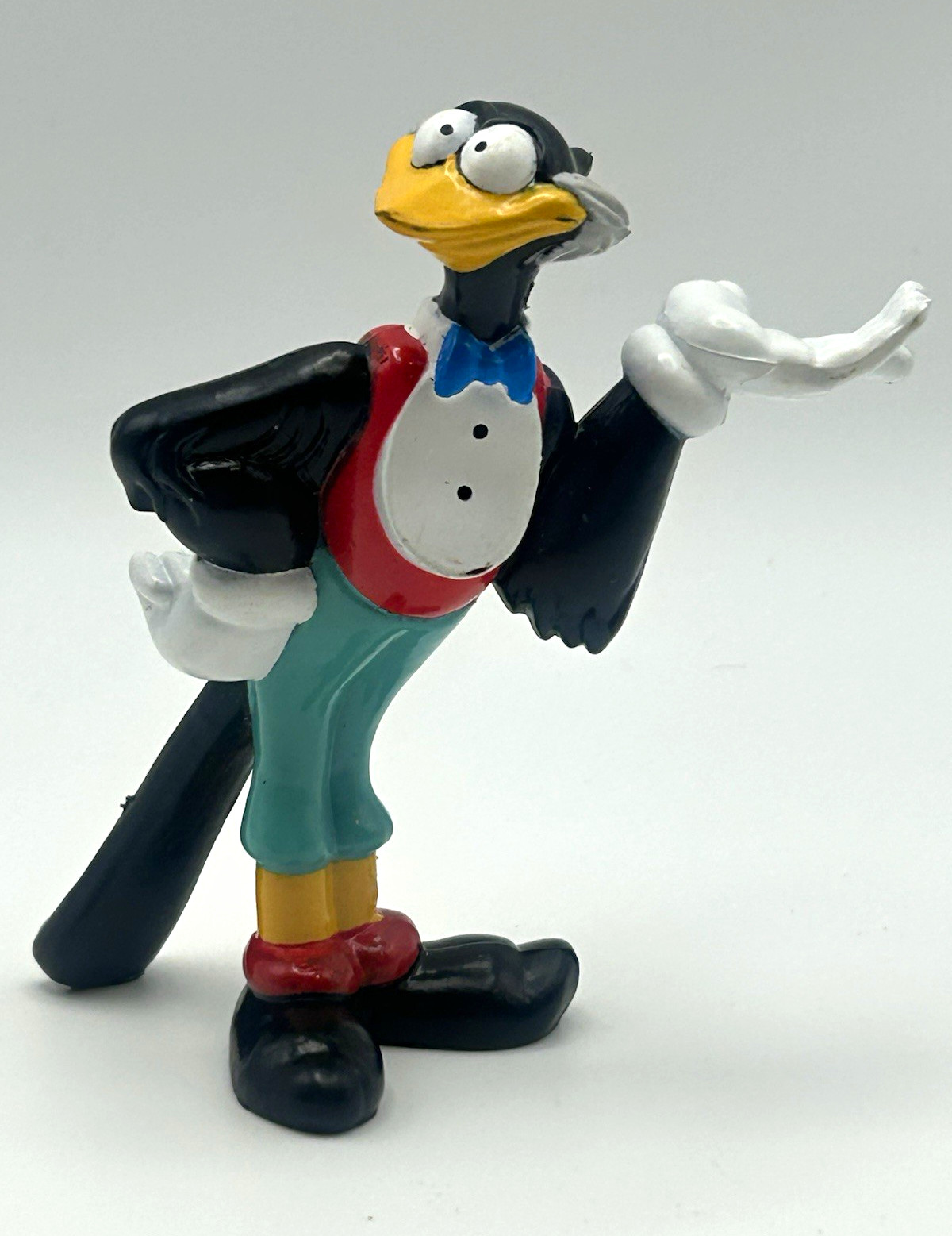 Vintage 1992 Rock-A-Doodle Snipes Magpie PVC Figure Dairy Queen Don Bluth Toy Vintage 1992 Rock-A-Doodle Snipes Magpie PVC Figure Dairy Queen Don Bluth Toy